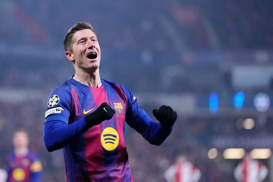 Lewandowski w dobrym humorze: "Mam nadzieję, że teraz już pójdzie z górki i będzie dużo łatwiej"