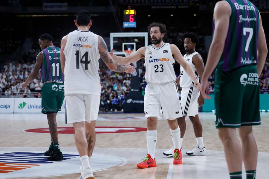 Deck seguirá acumulando minutos con un Madrid que visita al Unicaja