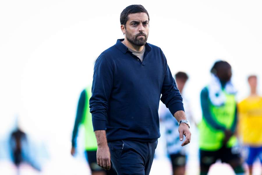 Vasco Botelho da Costa, treinador do Moreirense Vasco Botelho da Costa, treinador do Moreirense