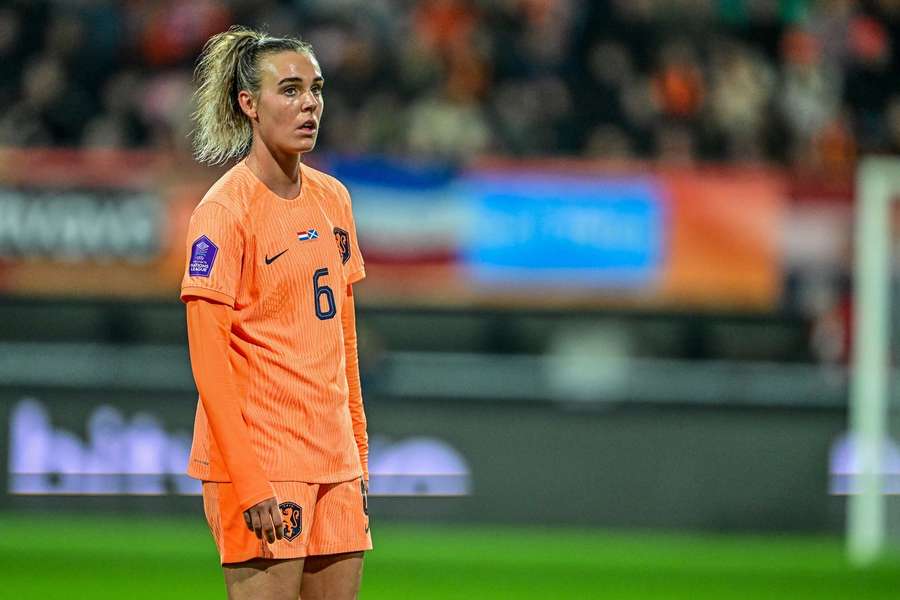 Jill Roord mist in ieder geval de Nations League wedstrijden van de Oranje Leeuwinnen