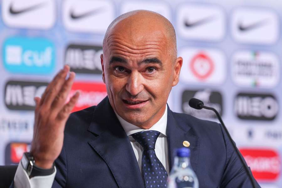 Roberto Martínez, selecionador de Portugal