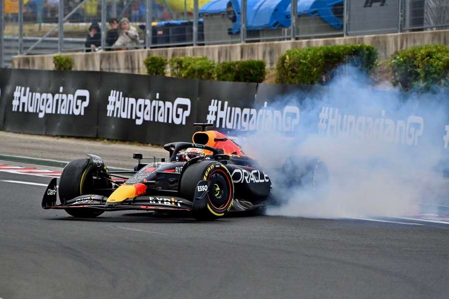 Formel 1 GP Ungarn: Verstappen konnte im letzten Jahr auf dem Hungaroring trotz Dreher gewinnen.