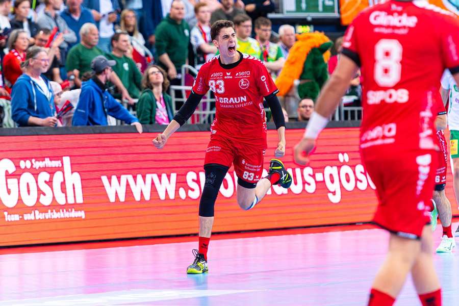 Ian Barrufet und den Melsungern gelingt ein Big Point im kesterrennen