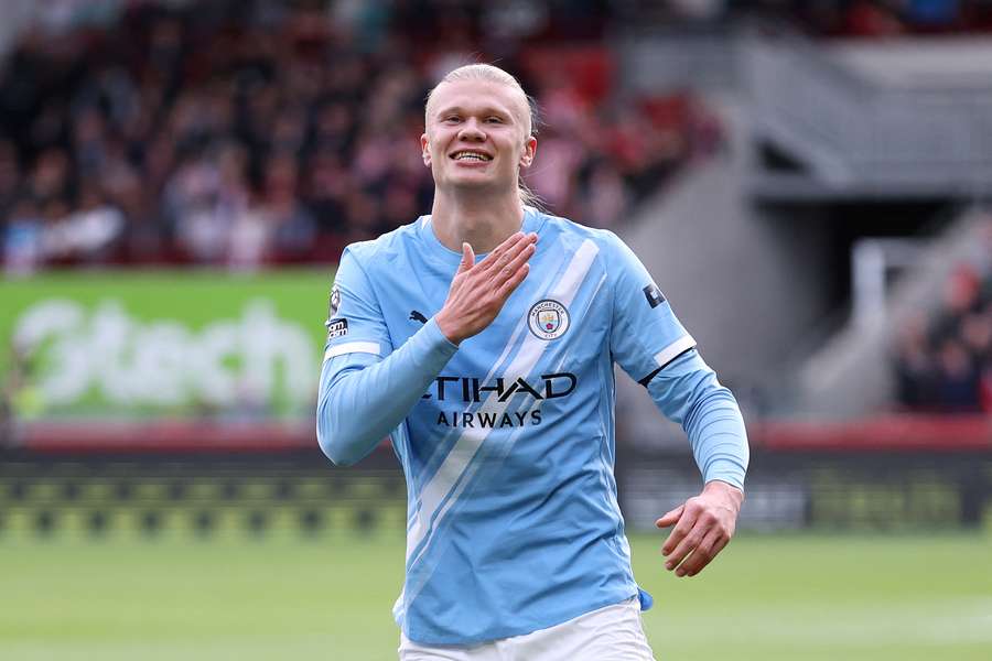Erling Haaland la datorie