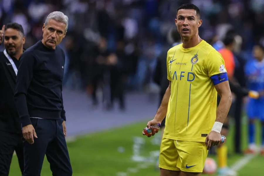 Trainer Luis Castro und Superstar Cristiano Ronaldo müssen nach einem dramatischen Viertelfinal-Rückspiel die Segel in der AFC CL streichen.