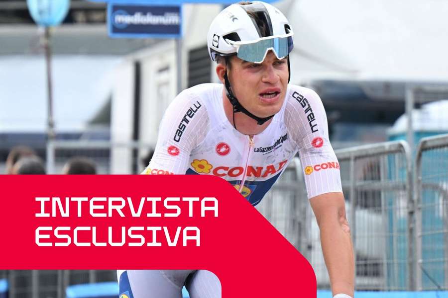 Mathias Vacek è uno dei favoriti per la cronometro di oggi.