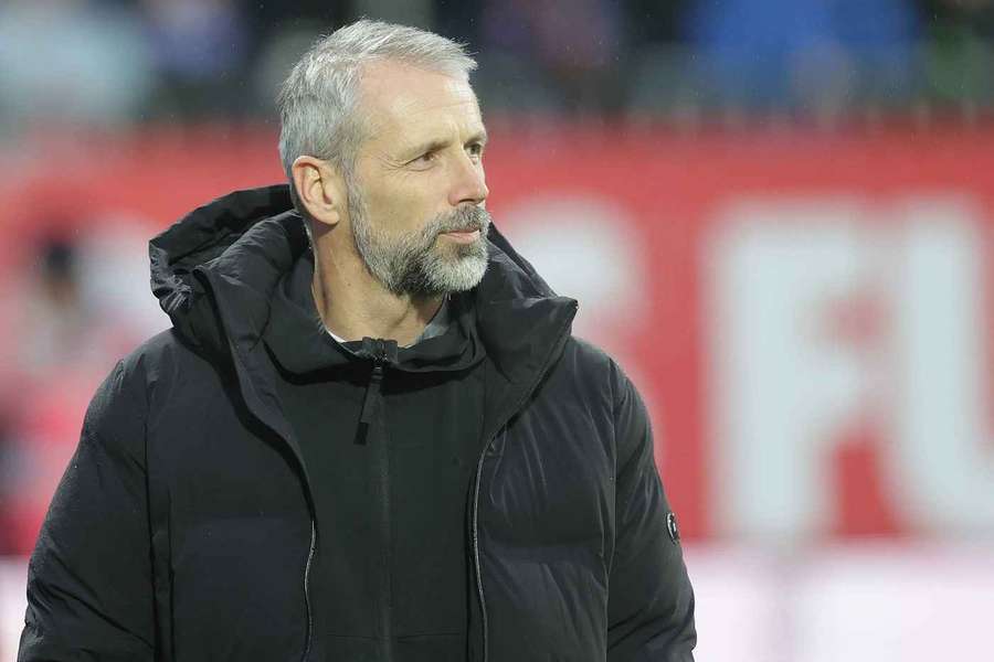 O treinador do Leipzig, Marco Rose.