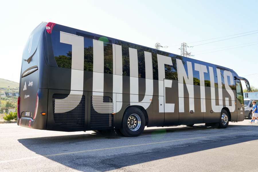 Le bus de la Juve.