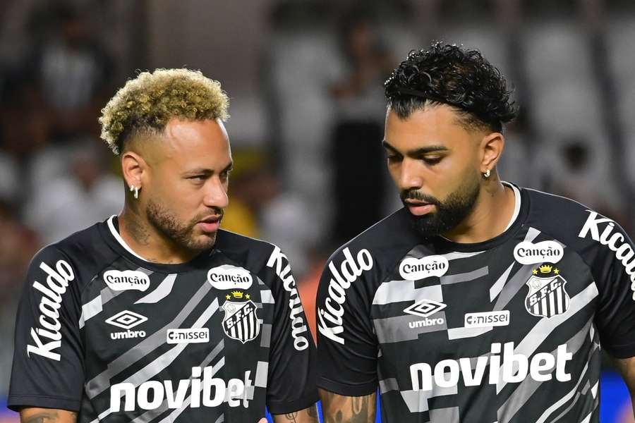 Gabigol quer ver Neymar novamente em uma Copa do Mundo