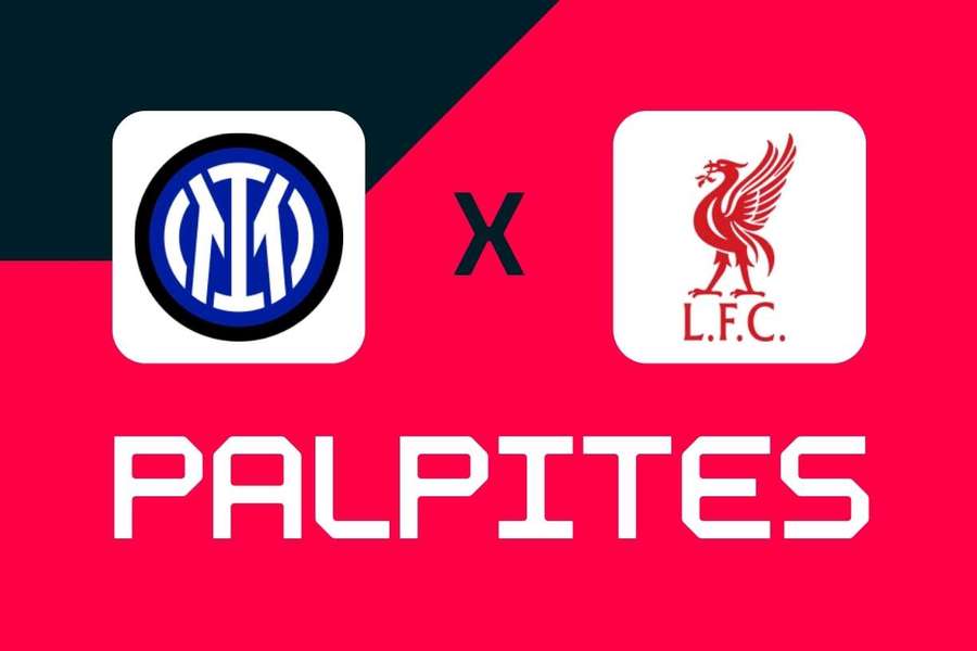 A Inter chega como favorita para este duelo com o Liverpool