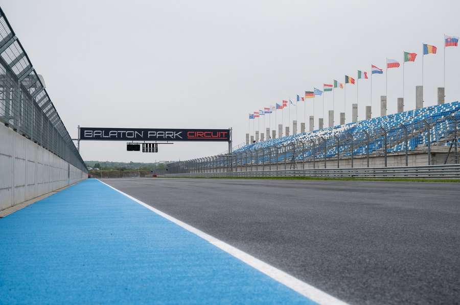 Vista del circuito húngaro de Balaton Park