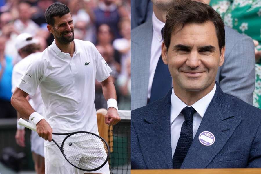 Novak Djokovic & Roger Federer