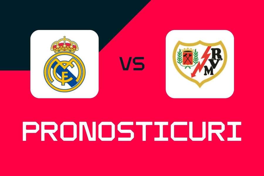 Real Madrid - Rayo Vallecano: Pronosticuri, cele mai bune pariuri și cote (LaLiga) Real Madrid - Rayo Vallecano: Pronosticuri, cele mai bune pariuri și cote (LaLiga)