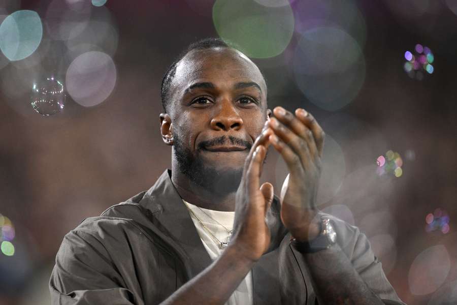 Michail Antonio foi ao London Stadium para West Ham x Newcastle