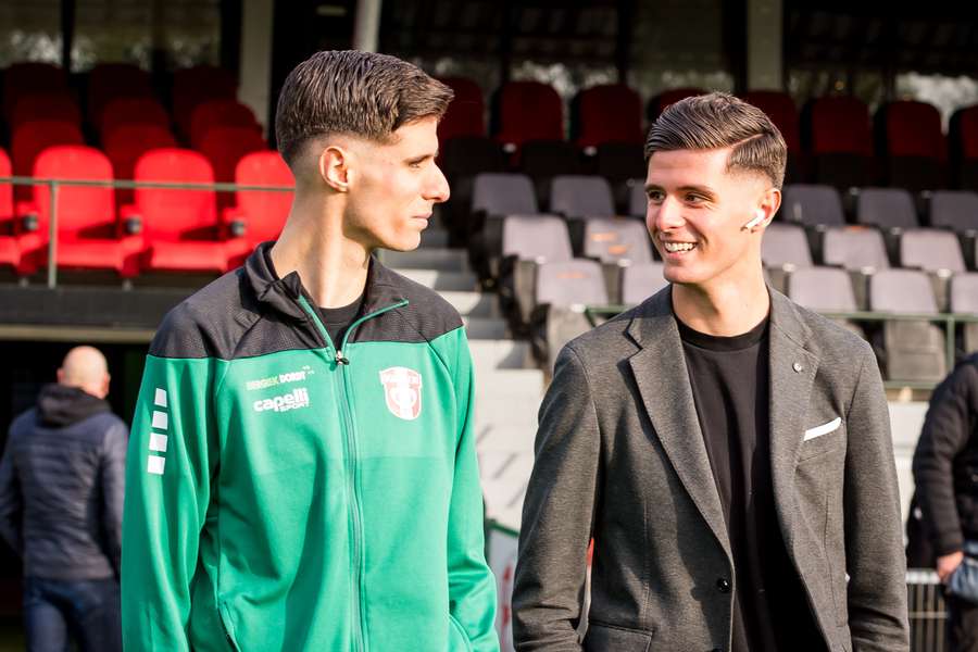 De broers El Azzouzi troffen elkaar in het verleden bij respectievelijk FC Dordrecht en FC Emmen