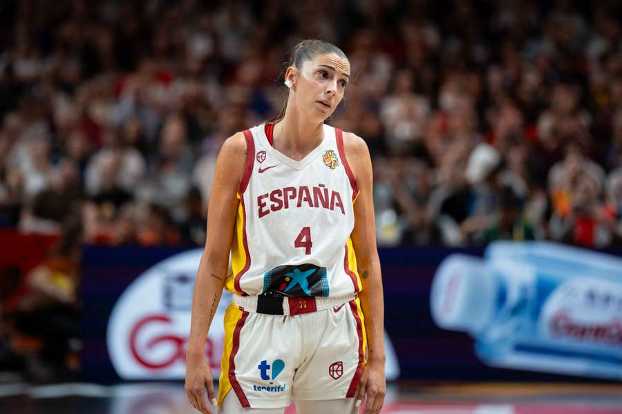 Mariona Ortiz, en un partido con la selección española Mariona Ortiz, en un partido con la selección española