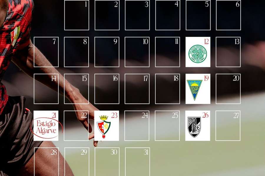 Os jogos de pré-temporada do Estrela da Amadora