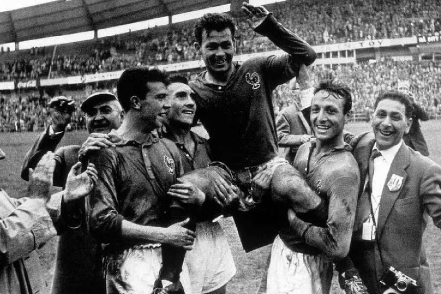 Just Fontaine, né au Maroc et monument français avec ses 13 buts au Mondial 1958