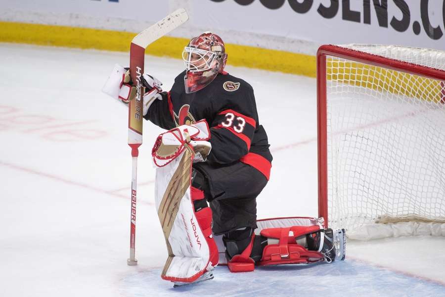 Cam Talbot má zranění v dolní části těla.