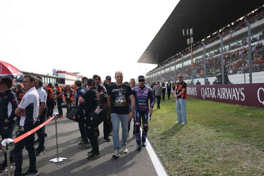 Miguel Oliveira antes do Grande Prémio de Portugal de MotoGP