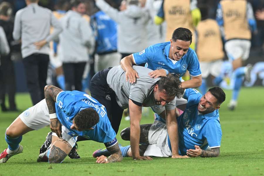 Napoli break Juventus and AC Milan record with Serie A title