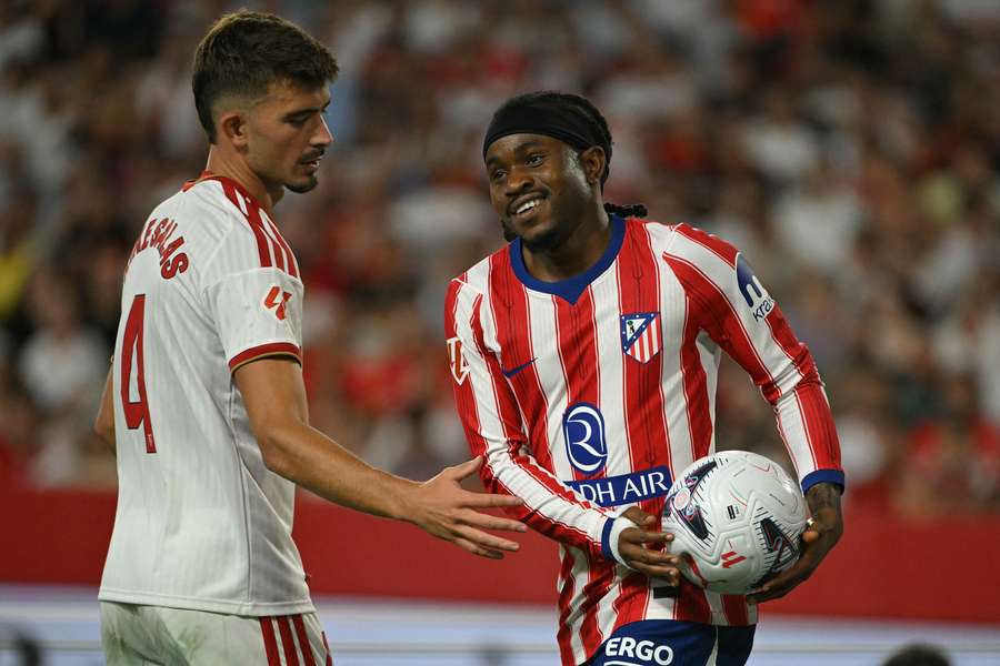 Lookman festeggia il gol