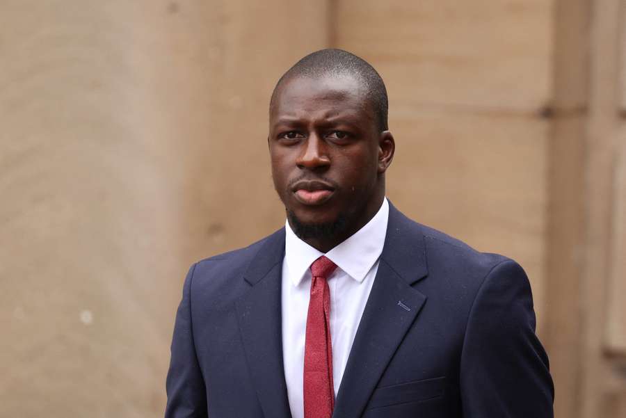 Benjamin Mendy esteve no tribunal na sexta-feira para o veredicto