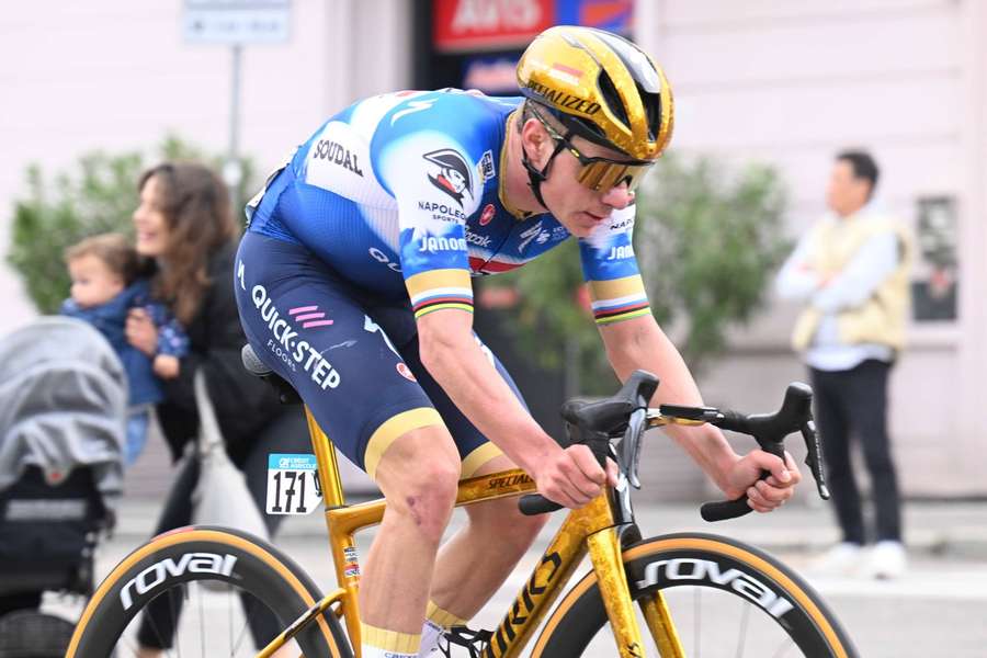 Evenepoels Rückkehr aufs Rad muss noch etwas warten.