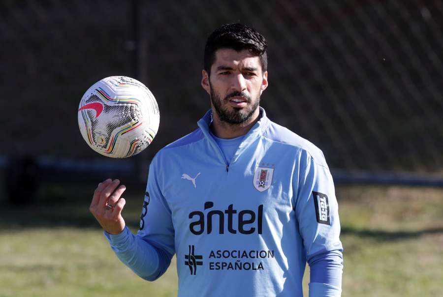 Suarez er Uruguays topscorer gennem tiderne