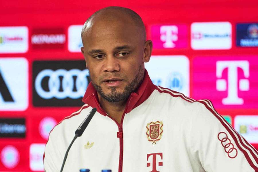 Trenér bavorského klubu Vincent Kompany