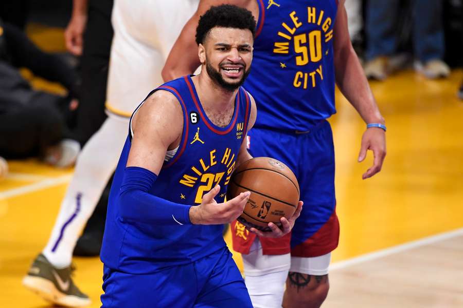 Jamal Murray leidde de Denver Nuggets naar een overwinning op de Los Angeles Lakers