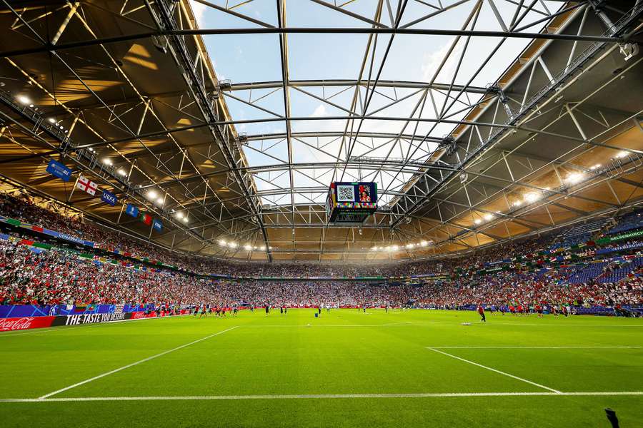 Na stadionu Schalke se hrálo i fotbalové mistrovství Evropy v roce 2024. Na stadionu Schalke se hrálo i fotbalové mistrovství Evropy v roce 2024.