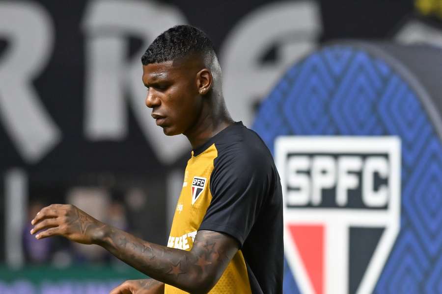 Arboleda não aparecia no São Paulo desde o início de abril