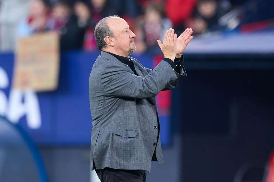 Benitez is now in charge of Celta Vigo