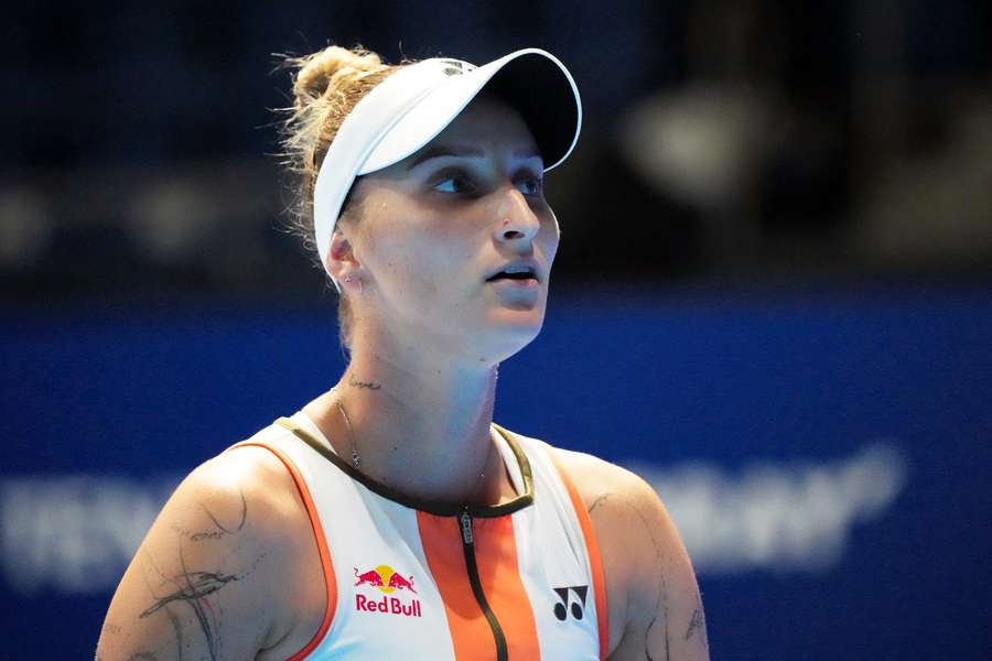 Marketa Vondrousova en 2025. Marketa Vondrousova en 2025.