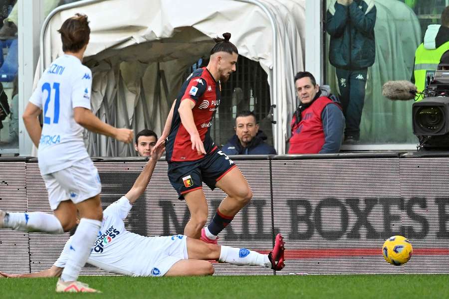 Genoa și Empoli au încheiat la egalitate, scor 1-1