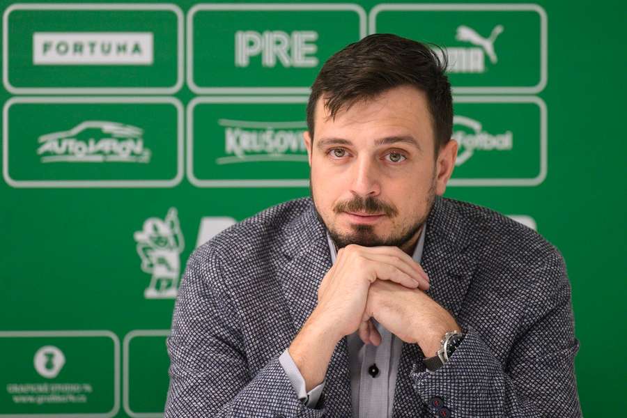 Ředitel Bohemians Darek Jakubowicz.