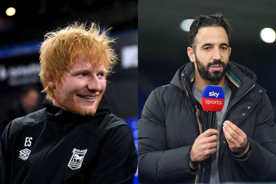 Ed Sheeran și Ruben Amorim