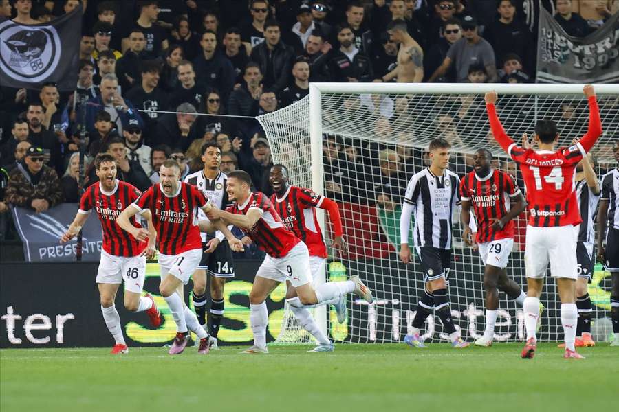 AC Milan s-a impus fără emoții la Udinese