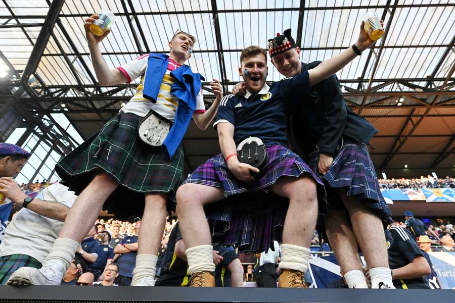 Scotland fans during Euro 2024 Scotland fans during Euro 2024