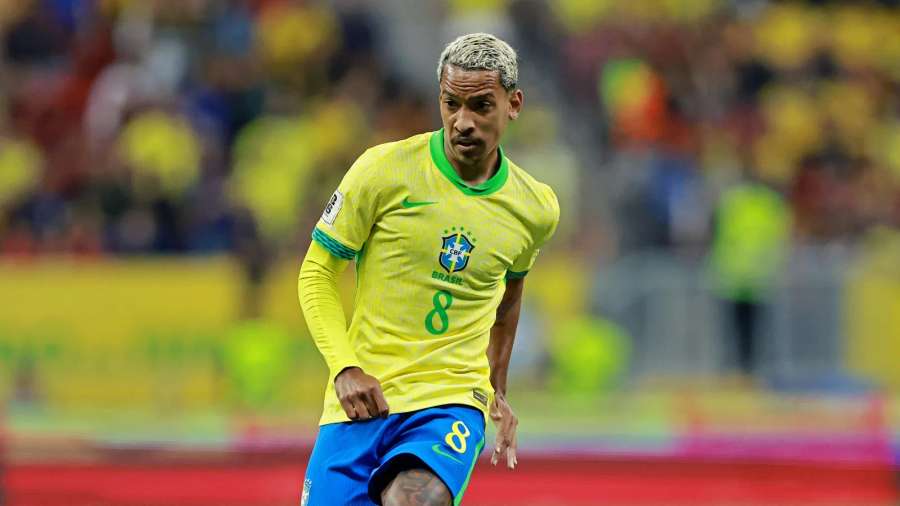 Matheus Pereira fez a sua estreia pela seleção em 2024 Matheus Pereira fez a sua estreia pela seleção em 2024
