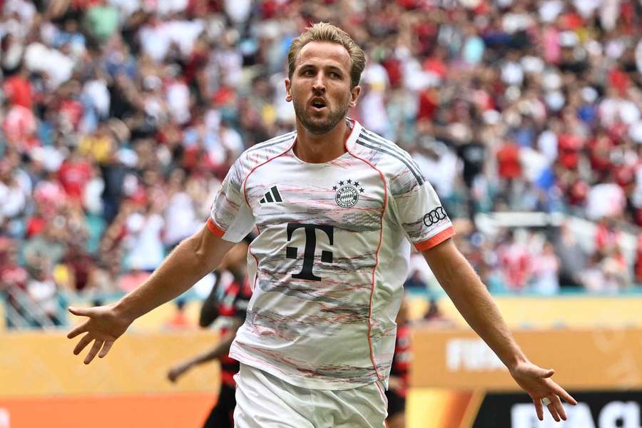 Harry Kane beim Torjubel.
