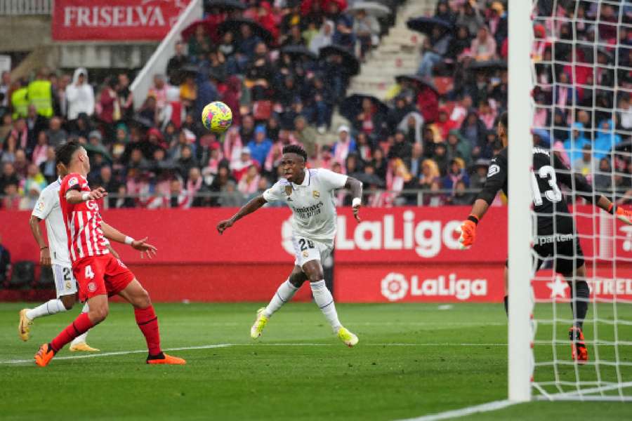 Vinicius Jr scored Real's first goal