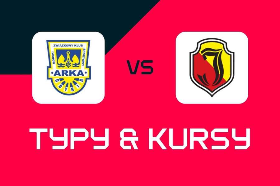 Arka Gdynia - Jagiellonia Białystok: Typy bukmacherskie, najlepsze kursy i zakłady (Ekstraklasa)