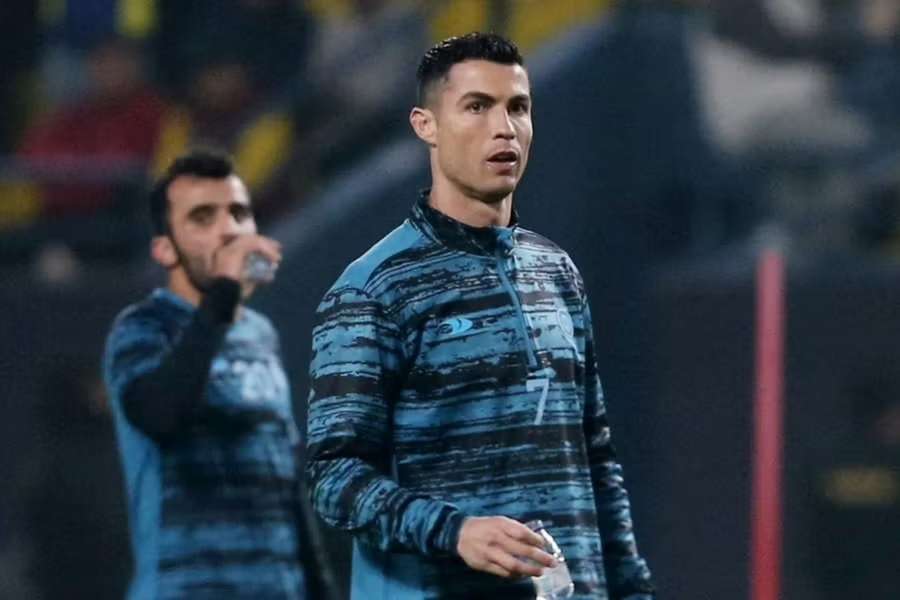 Ronaldo entrena con el Al-Nassr