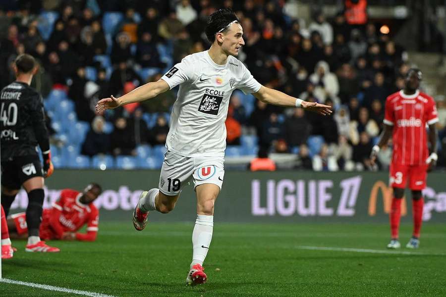 Estéban Lepaul a marqué un doublé dimanche face à Montpellier.
