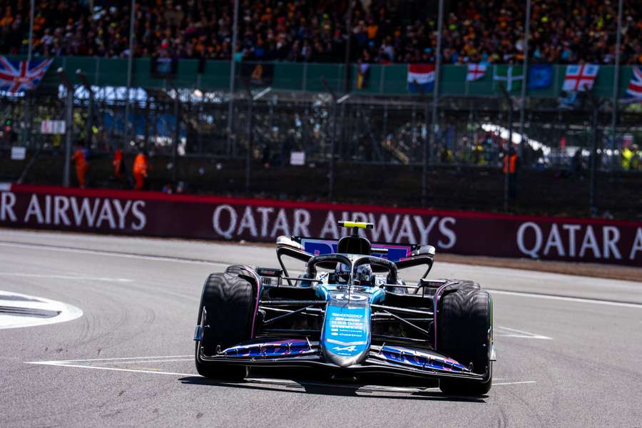 Pierre Gasly com a Alpine