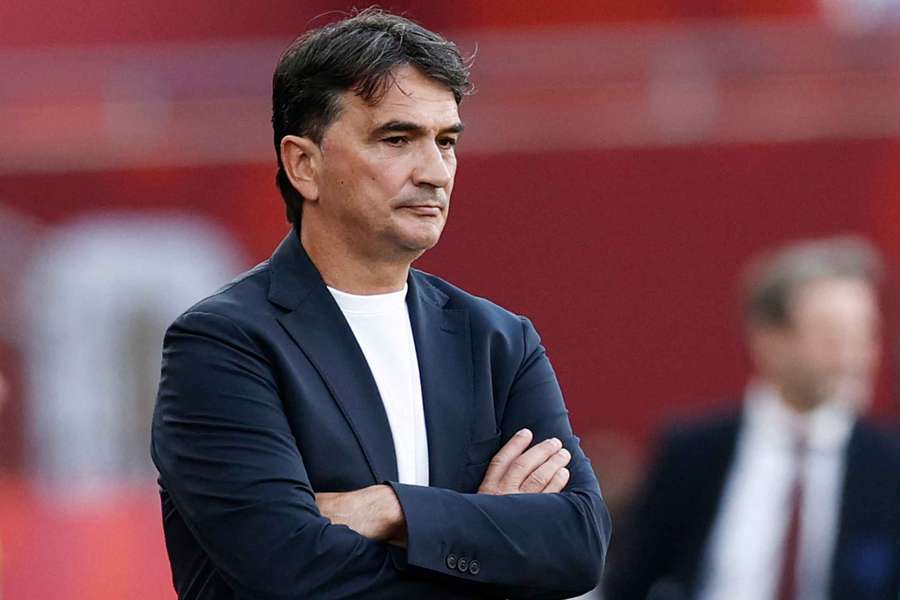 Croatian coach Zlatko Dalic. Croatian coach Zlatko Dalic.