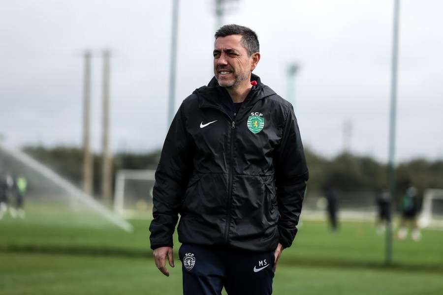 Micael Sequeira, treinador do Sporting