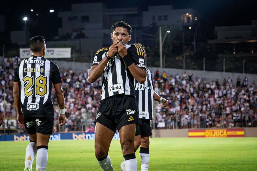 Rony anotou seu segundo gol com a camisa do Galo
